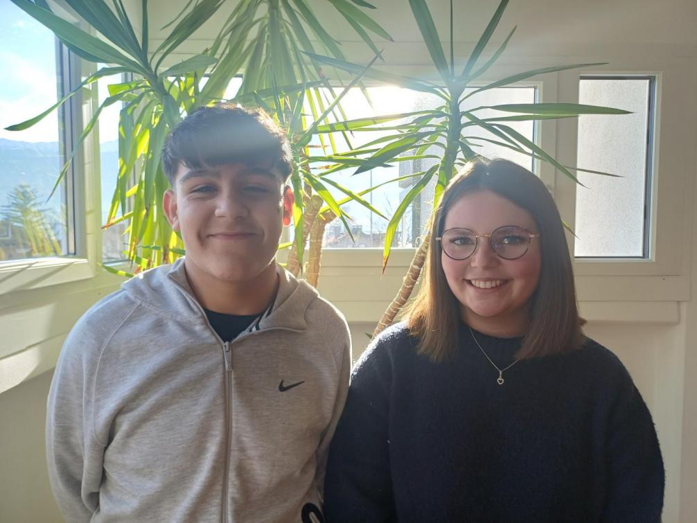 Schulsprecherpaar 2025/26