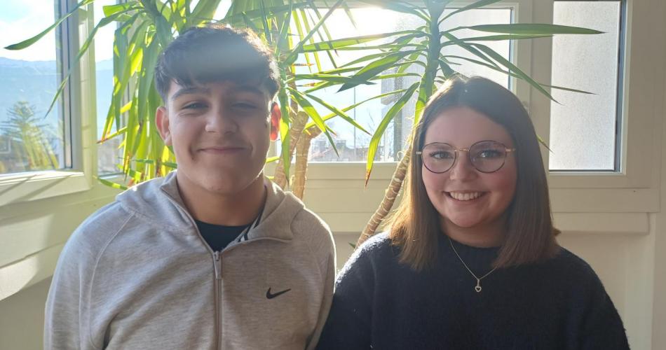 Schulsprecherpaar 2025/26