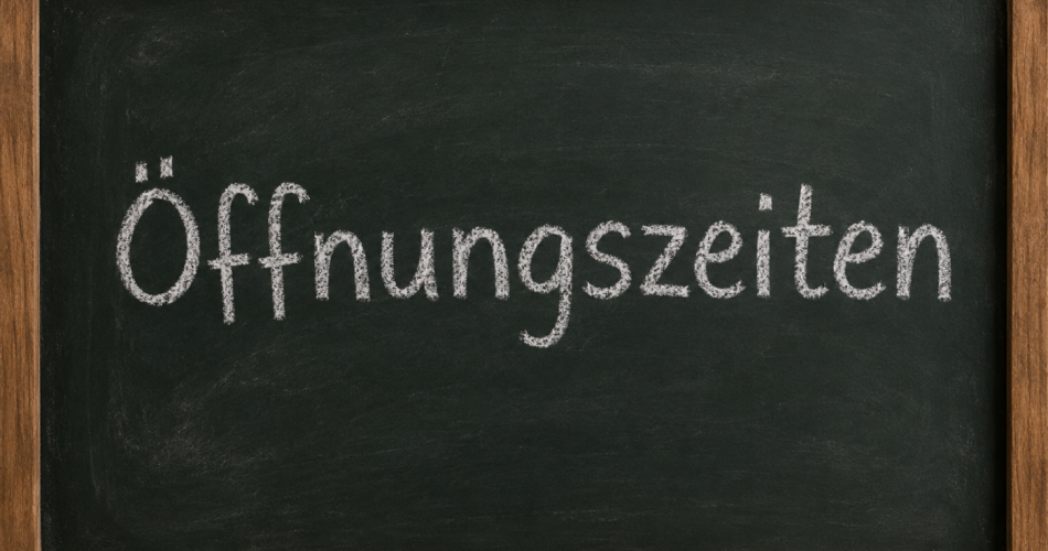 Öffnungszeiten